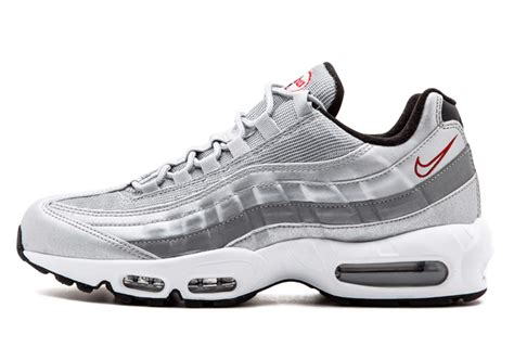 nike air max 95 silver